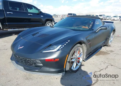 2017 Chevrolet Corvette Grand Sport from USA, damaged, VIN 1G1Y13D71H5111625